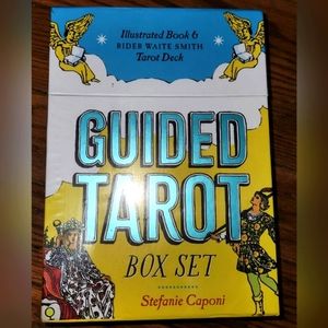 Guided Tarot Box Set: Illustrated Book & Rider Waite Smith Tarot Deck